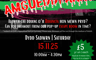 Diancfa- Amgueddfaaa!