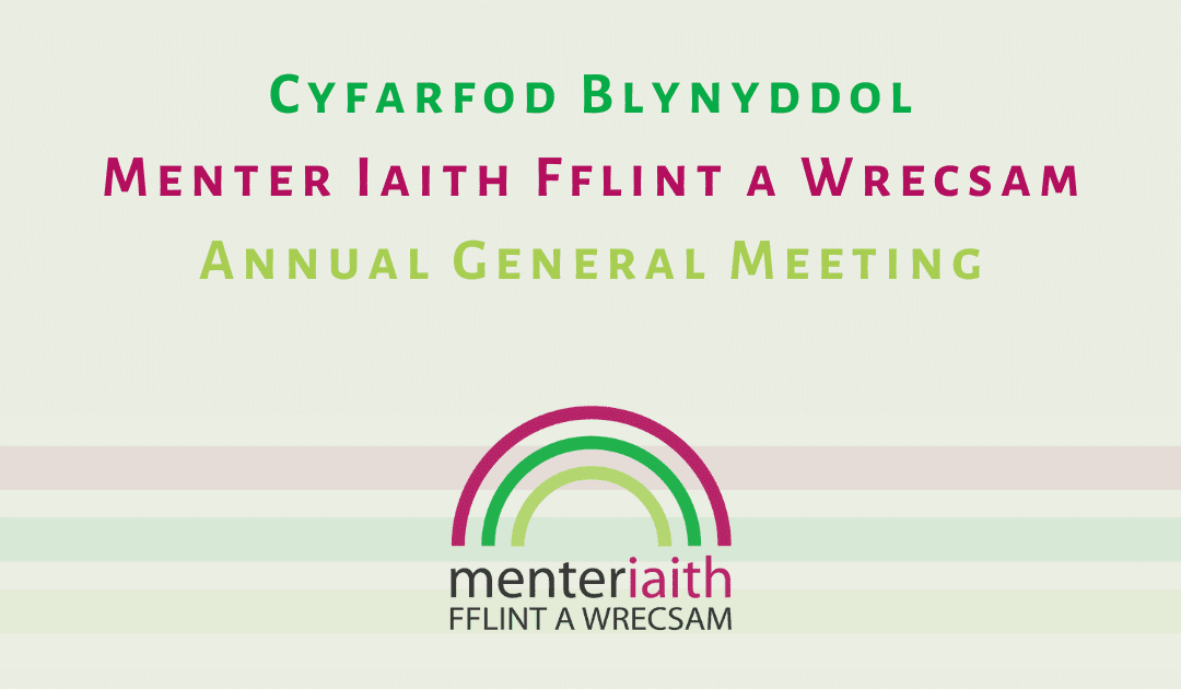 Cyfarfod Cyffredinol Blynyddol Menter Iaith Fflint a Wrecsam