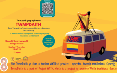 Twmpdaith, noson o gerddoriaeth a dawnsio