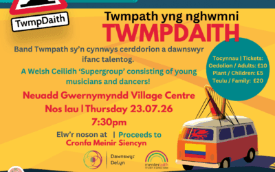 Twmpdaith, noson o gerddoriaeth a dawnsio