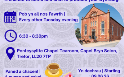 Sesiwn Sgwrs Pontcysyllte Chat Session